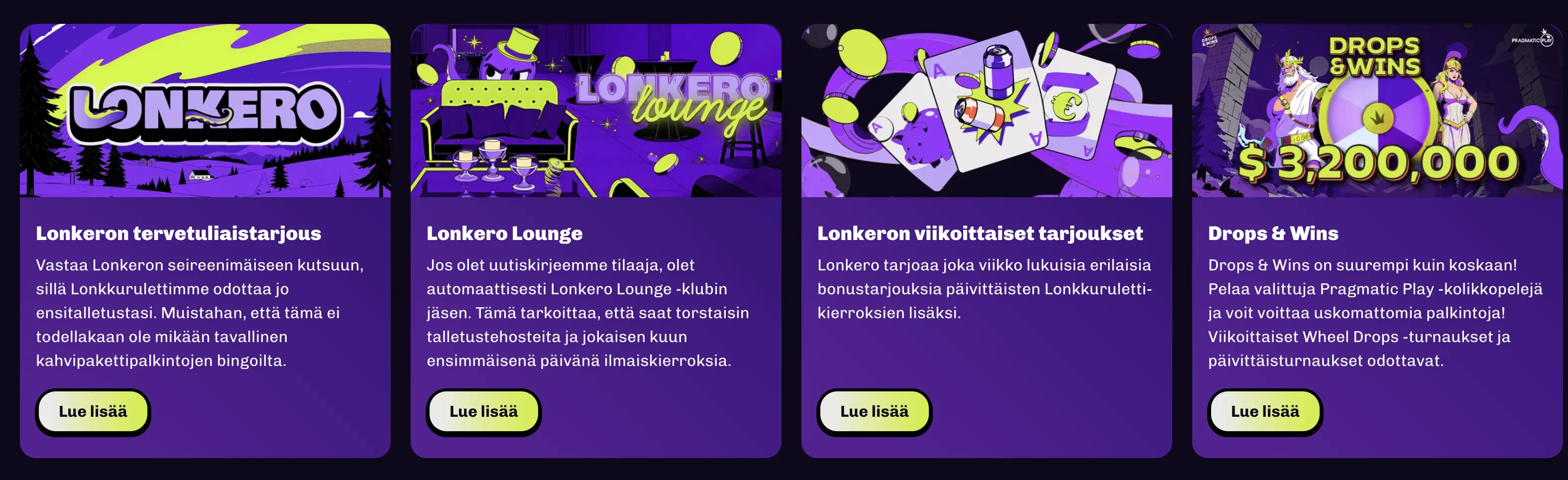 Lonkero Tarjoukset
